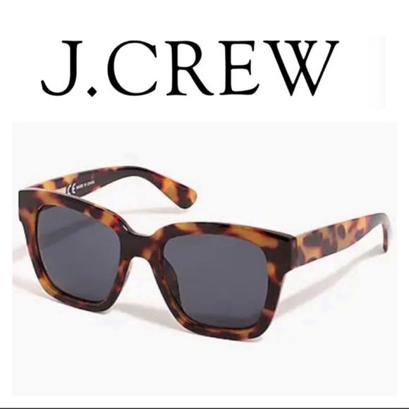 đ
şJâCrewâTortoise SunglassesâNWT - Picture 1 of 11